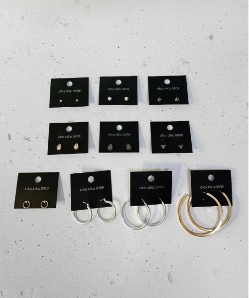 Burner(バーナー)の「【Sonu jewelry(ソヌジュエリー)】デザインピアス 10点セット son-pierce-9【GBT】(ピアス(両耳用)・レディース・A/H/J/O/Q/X/Z/その他8/その他10/その他13/その他22/その他24/その他31/その他33/シルバー系その他3/シルバー系その他5/シルバー系3/シルバー系5/C/D/E/F/S/U/V/W/その他1/その他3/その他5/その他11/その他34/その他35/シルバー系/シルバー系1/K/L/M/N/その他6/その他14/その他15/その他16/その他17/その他18/その他25/その他26/その他27/その他28/その他29/シルバー系その他7/シルバー系6/シルバー系7/シルバー系8/シルバー系9/B/G/I/P/R/Y/その他4/その他7/その他9/その他12/その他20/その他21/その他23/その他30/その他32/シルバー系その他2/シルバー系その他4/シルバー系その他6/シルバー系2/シルバー系4・FREE)」の15枚目の写真