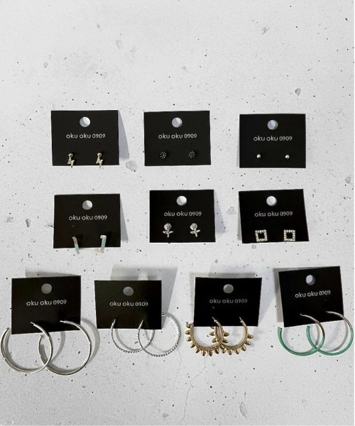 Burner(バーナー)の「【Sonu jewelry(ソヌジュエリー)】デザインピアス 10点セット son-pierce-9【GBT】(ピアス(両耳用)・レディース・A/H/J/O/Q/X/Z/その他8/その他10/その他13/その他22/その他24/その他31/その他33/シルバー系その他3/シルバー系その他5/シルバー系3/シルバー系5/C/D/E/F/S/U/V/W/その他1/その他3/その他5/その他11/その他34/その他35/シルバー系/シルバー系1/K/L/M/N/その他6/その他14/その他15/その他16/その他17/その他18/その他25/その他26/その他27/その他28/その他29/シルバー系その他7/シルバー系6/シルバー系7/シルバー系8/シルバー系9/B/G/I/P/R/Y/その他4/その他7/その他9/その他12/その他20/その他21/その他23/その他30/その他32/シルバー系その他2/シルバー系その他4/シルバー系その他6/シルバー系2/シルバー系4・FREE)」の22枚目の写真