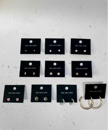 【Sonu jewelry(ソヌジュエリー)】デザインピアス 10点セット son-pierce-9【GBT】
