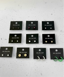 【Sonu jewelry(ソヌジュエリー)】デザインピアス 10点セット son-pierce-9【GBT】