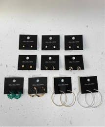 【Sonu jewelry(ソヌジュエリー)】デザインピアス 10点セット son-pierce-9【GBT】