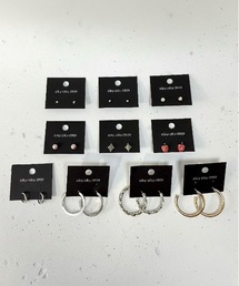 【Sonu jewelry(ソヌジュエリー)】デザインピアス 10点セット son-pierce-9【GBT】