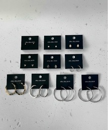 【Sonu jewelry(ソヌジュエリー)】デザインピアス 10点セット son-pierce-9【GBT】