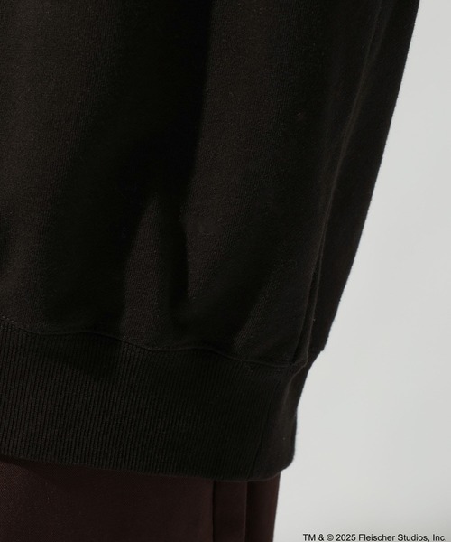 niko and...（ニコアンド）の「【Betty Boop(ベティ・ブープ)】CHARACTER PRINT SWEATSHIRT（スウェット・メンズ・オフホワイト/ブラック・MEDIUM/LARGE）」の18枚目の写真