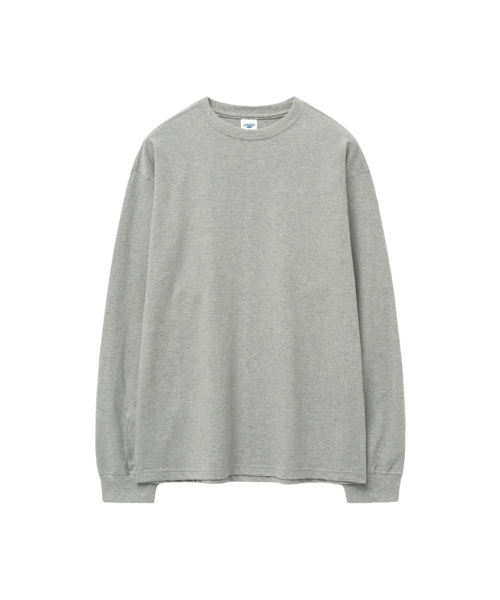 STENDS（ステンズ）の「[M~4XL] ヘビーロングスリーブTシャツ_メランジグレー（Tシャツ/カットソー・メンズ・その他・XXXX-LARGE/MEDIUM/LARGE/X-LARGE/XX-LARGE/XXX-LARGE）」の8枚目の写真
