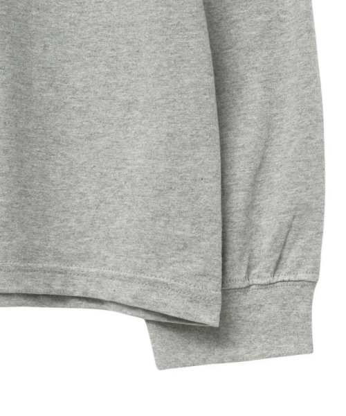 STENDS（ステンズ）の「[M~4XL] ヘビーロングスリーブTシャツ_メランジグレー（Tシャツ/カットソー・メンズ・その他・XXXX-LARGE/MEDIUM/LARGE/X-LARGE/XX-LARGE/XXX-LARGE）」の12枚目の写真
