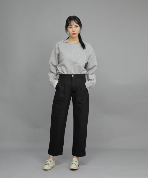 SAINTCREW(セントクルー)の「ヘビーテリーグランジスウェットシャツ HGS-802 グレー(スウェット・レディース・その他・MEDIUM/LARGE/X-LARGE)」の6枚目の写真