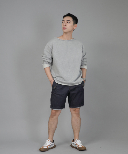 SAINTCREW(セントクルー)の「ヘビーテリーグランジスウェットシャツ HGS-802 グレー(スウェット・レディース・その他・MEDIUM/LARGE/X-LARGE)」の9枚目の写真