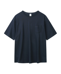 ラウンドポケット S/S Tシャツ (ネイビー)