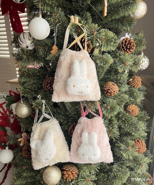 Miffy（ ミッフィー）の「miffy 巾着付き総柄エコバッグ（エコバッグ/サブバッグ・レディース・ピンク/オフホワイト/アイボリー・FREE）」の15枚目の写真