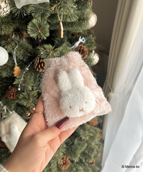 Miffy（ ミッフィー）の「miffy 巾着付き総柄エコバッグ（エコバッグ/サブバッグ・レディース・ピンク/オフホワイト/アイボリー・FREE）」の16枚目の写真