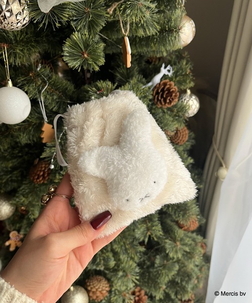 Miffy（ ミッフィー）の「miffy 巾着付き総柄エコバッグ（エコバッグ/サブバッグ・レディース・ピンク/オフホワイト/アイボリー・FREE）」の18枚目の写真