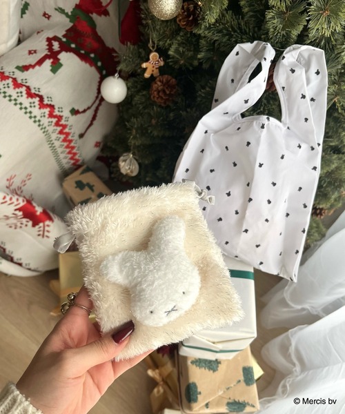 Miffy（ ミッフィー）の「miffy 巾着付き総柄エコバッグ（エコバッグ/サブバッグ・レディース・ピンク/オフホワイト/アイボリー・FREE）」の19枚目の写真