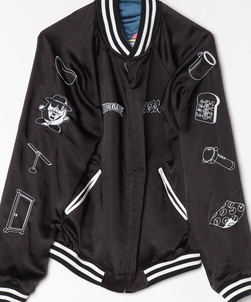 HOMEGAME(ホームゲーム)の「ドラえもん × ホームゲーム 【HOMEGAME】- リーバーシブル スーベニア ジャケット【DORAEMON REVERSIBLE SOUVENIR JACKET HG251002】(スカジャン・メンズ・ブルー・X-LARGE/LARGE/MEDIUM/SMALL/XX-LARGE)」の20枚目の写真