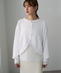 SHENERY | 2WAYラウンドショートPO(ニット/セーター)