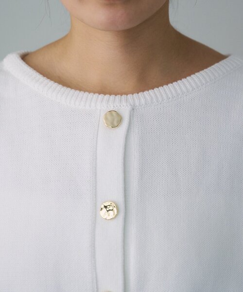 SHENERY(シーナリー)の「2WAYラウンドショートPO(ニット/セーター・レディース・ピンク/オフホワイト/グレー・FREE)」の5枚目の写真