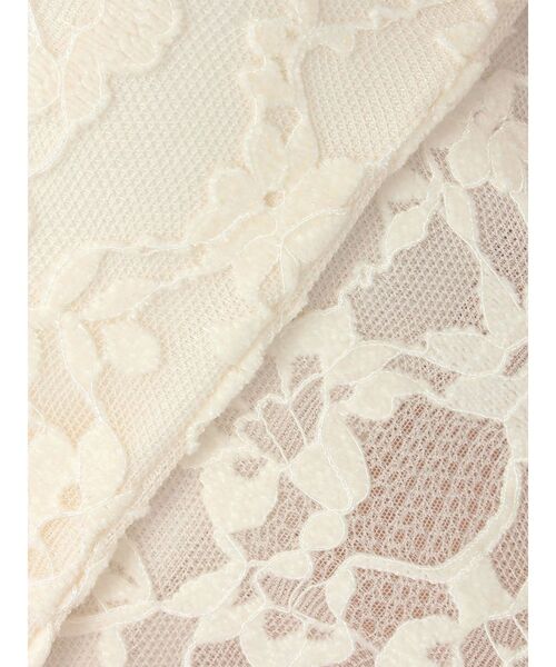 CALNAMUR（カルナムール）の「ピーチレースパットイントップス（Tシャツ/カットソー・レディース・ブラック/オフホワイト/イエロー・FREE）」の20枚目の写真