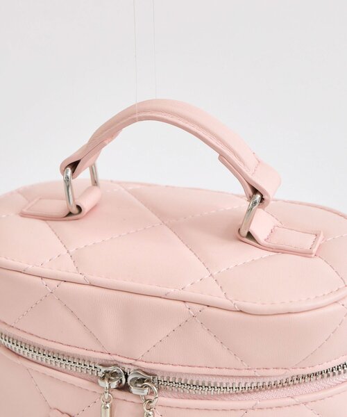 OLIVE des OLIVE（オリーブデオリーブ）の「フラワーバニティーバッグ（ハンドバッグ・レディース・イエロー/ピンク/オフホワイト/ブラック/サックスブルー・FREE）」の19枚目の写真