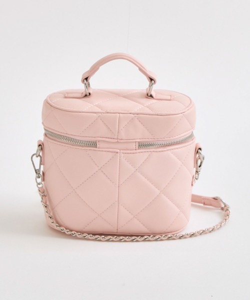 OLIVE des OLIVE（オリーブデオリーブ）の「フラワーバニティーバッグ（ハンドバッグ・レディース・イエロー/ピンク/オフホワイト/ブラック/サックスブルー・FREE）」の13枚目の写真