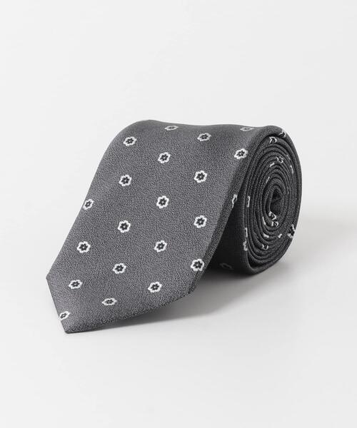 URBAN RESEARCH DOORS(アーバンリサーチドアーズ)の「LIFE STYLE TAILOR 26SS国内タイ小紋1(ネクタイ・メンズ・グリーン/グレー/ネイビー・-)」の2枚目の写真