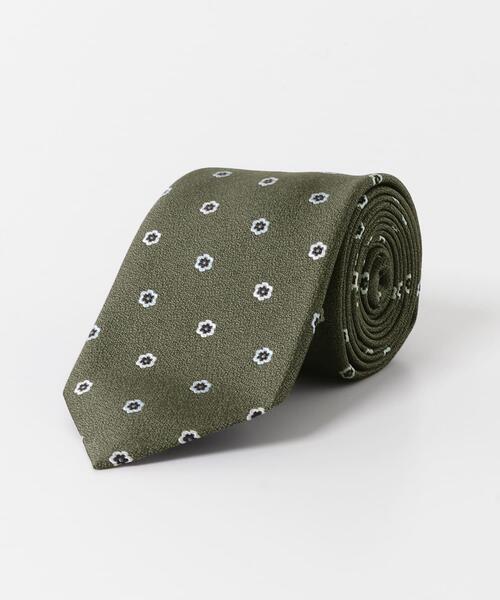 URBAN RESEARCH DOORS(アーバンリサーチドアーズ)の「LIFE STYLE TAILOR 26SS国内タイ小紋1(ネクタイ・メンズ・グリーン/グレー/ネイビー・-)」の3枚目の写真