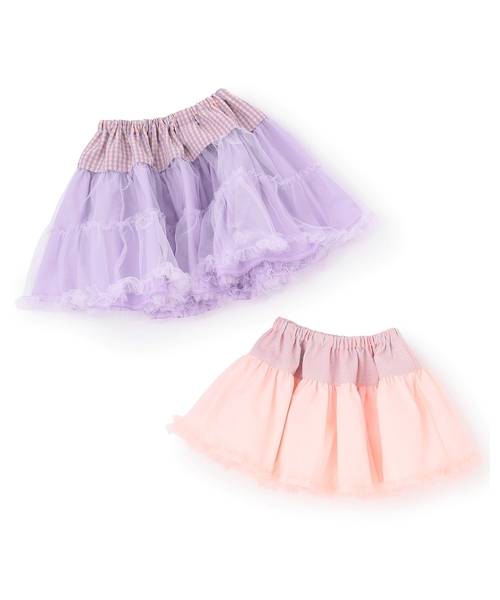 baby cheer（ベイビーチアー）の「リバーシブルチュチュ（スカート・キッズ・ラベンダー/ピンク・100-110cm/80-90cm）」の14枚目の写真