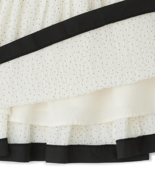 NATURAL BEAUTY BASIC（ナチュラルビューティーベーシック）の「◇ドットバイカラーフレアスカート（スカート・レディース・ホワイト系その他/ブラック系その他・P/S/MEDIUM）」の22枚目の写真