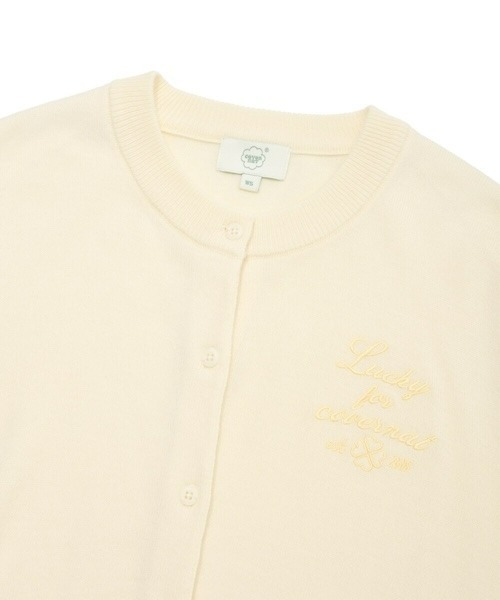 COVERNAT(カバーナット)の「WOMEN'S BASIC ROUND WOOL KNIT CARDIGAN(カーディガン/ボレロ・レディース・ライトブルー/アイボリー/ブラウン・MEDIUM/SMALL)」の14枚目の写真