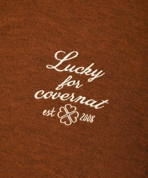 COVERNAT(カバーナット)の「WOMEN'S BASIC ROUND WOOL KNIT CARDIGAN(カーディガン/ボレロ・レディース・ライトブルー/アイボリー/ブラウン・MEDIUM/SMALL)」の22枚目の写真