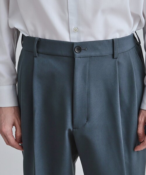 tk.TAKEO KIKUCHI(ティーケータケオキクチ)の「【セットアップ対応】360度ストレッチ ワイドテーパードパンツ(その他パンツ・メンズ・ブルー/ライトグレー/ブラック・01/02/03/04)」の20枚目の写真