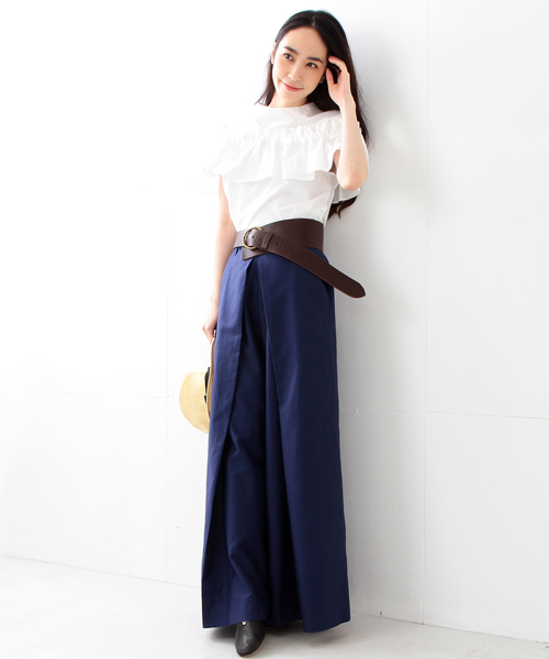 『RAY BEAMS 』レイビームス　セットアップ 　紺ブレ・ワイドパンツ トレンド盛り込みました｜ビームス 立川｜BEAMS