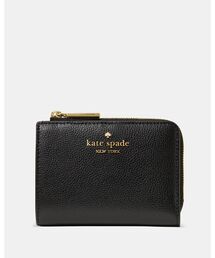 新品ケイトスペードスペード フラワーキャンバスミディアムコンパクトウォレット kate spade new york（ケイトスペード ニューヨーク）の「スペード