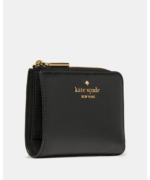 kate spade new york（ケイトスペード ニューヨーク）の「スモール Lジップ ウォレット（財布・レディース・ブラック・ONESIZE）」の3枚目の写真