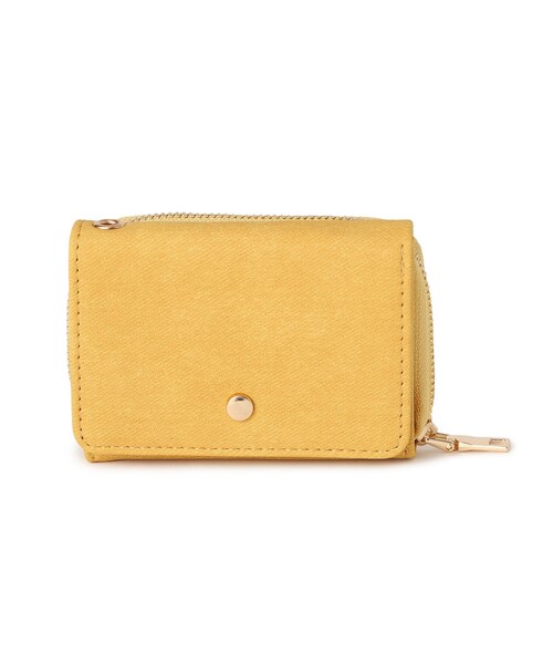 SHOO・LA・RUE（シューラルー）の「【推し活にも】三つ折りミニ財布（財布・レディース・ブラック/グレー系3/ライトオレンジ系1/グレー/ピンク系8/ベージュ系その他6/ライトパープル/グリーン系その他5/イエロー系3/ブルー系3・00）」の8枚目の写真