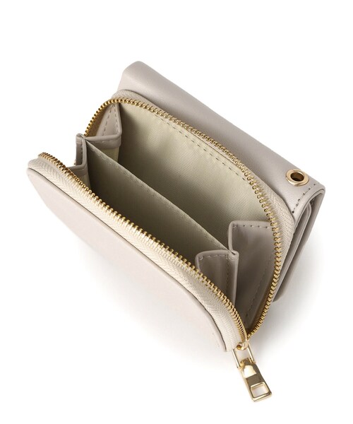 SHOO・LA・RUE（シューラルー）の「【推し活にも/コンパクト】三つ折りミニ財布（財布・レディース・ブラック/グレー系3/ライトオレンジ系1/グレー/ピンク系8/ベージュ系その他6/ライトパープル/グリーン系その他5/イエロー系3/ブルー系3・00）」の22枚目の写真