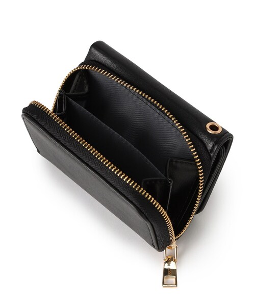 SHOO・LA・RUE（シューラルー）の「【推し活にも/コンパクト】三つ折りミニ財布（財布・レディース・ブラック/グレー系3/ライトオレンジ系1/グレー/ピンク系8/ベージュ系その他6/ライトパープル/グリーン系その他5/イエロー系3/ブルー系3・00）」の21枚目の写真