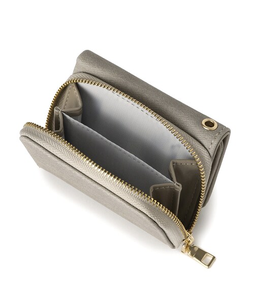 SHOO・LA・RUE（シューラルー）の「【推し活にも/コンパクト】三つ折りミニ財布（財布・レディース・ブラック/グレー系3/ライトオレンジ系1/グレー/ピンク系8/ベージュ系その他6/ライトパープル/グリーン系その他5/イエロー系3/ブルー系3・00）」の20枚目の写真