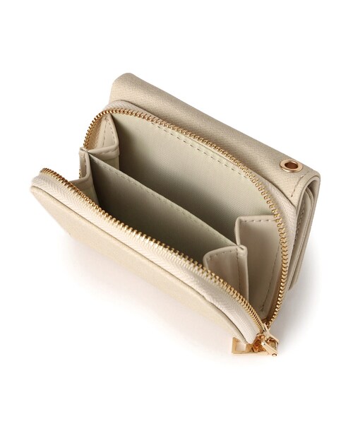 SHOO・LA・RUE（シューラルー）の「【推し活にも】三つ折りミニ財布（財布・レディース・ブラック/グレー系3/ライトオレンジ系1/グレー/ピンク系8/ベージュ系その他6/ライトパープル/グリーン系その他5/イエロー系3/ブルー系3・00）」の13枚目の写真