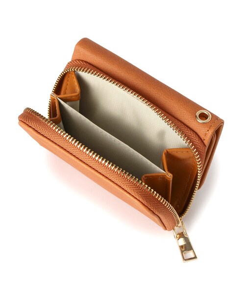 SHOO・LA・RUE（シューラルー）の「【推し活にも】三つ折りミニ財布（財布・レディース・ブラック/グレー系3/ライトオレンジ系1/グレー/ピンク系8/ベージュ系その他6/ライトパープル/グリーン系その他5/イエロー系3/ブルー系3・00）」の14枚目の写真