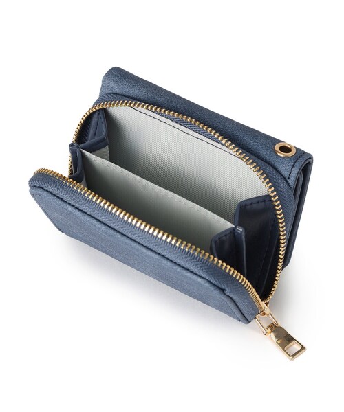 SHOO・LA・RUE（シューラルー）の「【推し活にも】三つ折りミニ財布（財布・レディース・ブラック/グレー系3/ライトオレンジ系1/グレー/ピンク系8/ベージュ系その他6/ライトパープル/グリーン系その他5/イエロー系3/ブルー系3・00）」の16枚目の写真