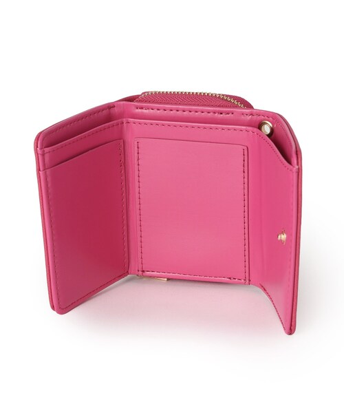 SHOO・LA・RUE（シューラルー）の「【推し活にも】三つ折りミニ財布（財布・レディース・ブラック/グレー系3/ライトオレンジ系1/グレー/ピンク系8/ベージュ系その他6/ライトパープル/グリーン系その他5/イエロー系3/ブルー系3・00）」の17枚目の写真