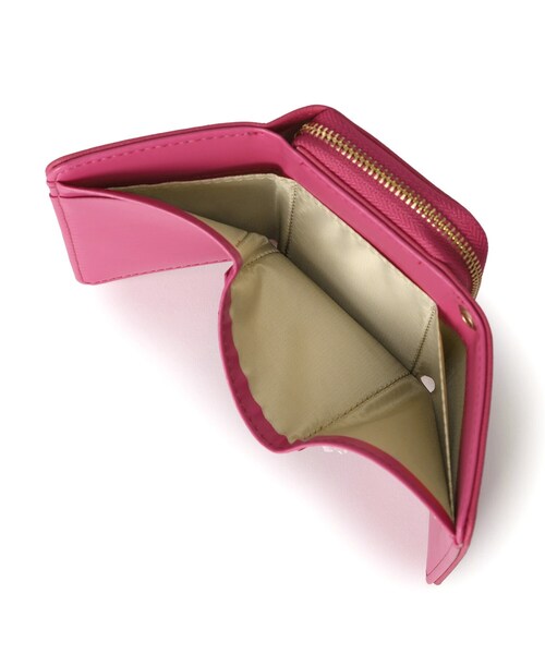 SHOO・LA・RUE（シューラルー）の「【推し活にも】三つ折りミニ財布（財布・レディース・ブラック/グレー系3/ライトオレンジ系1/グレー/ピンク系8/ベージュ系その他6/ライトパープル/グリーン系その他5/イエロー系3/ブルー系3・00）」の18枚目の写真