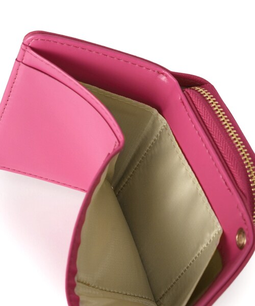 SHOO・LA・RUE（シューラルー）の「【推し活にも】三つ折りミニ財布（財布・レディース・ブラック/グレー系3/ライトオレンジ系1/グレー/ピンク系8/ベージュ系その他6/ライトパープル/グリーン系その他5/イエロー系3/ブルー系3・00）」の19枚目の写真