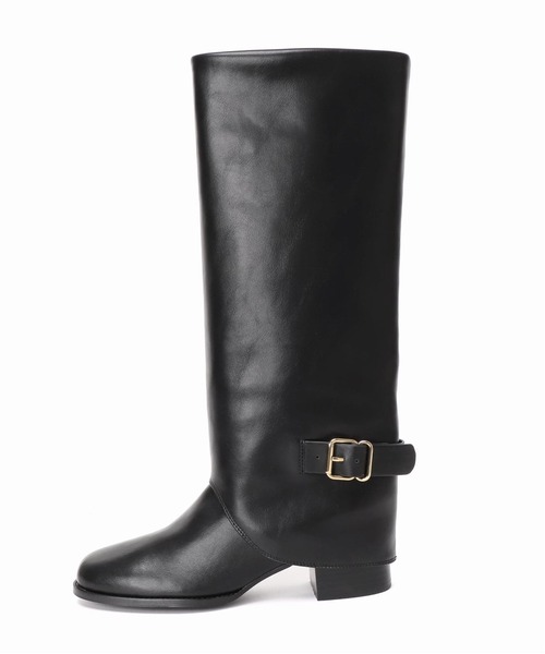 LE TALON（ルタロン）の「《追加》5cmワイドシャフトカバーブーツ（ブーツ・レディース・ブラック×ブラック・X-LARGE/LARGE/MEDIUM/SMALL）」の14枚目の写真