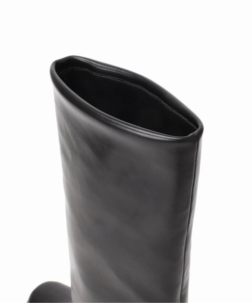 LE TALON（ルタロン）の「《追加》5cmワイドシャフトカバーブーツ（ブーツ・レディース・ブラック×ブラック・X-LARGE/LARGE/MEDIUM/SMALL）」の19枚目の写真