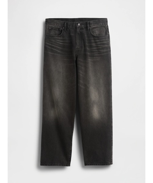 GAP(ギャップ)の「スーパーバギーデニム(デニムパンツ・メンズ・ブラック・28W 30L/29W 30L/30W 30L/31W 30L/31W 32L/32W 30L/32W 32L/33W 32L/34W 32L/36W 32L)」の5枚目の写真
