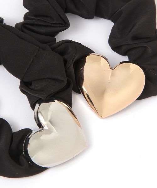 kutir（クティール）の「kutirlune／メタルハートシュシュ（シュシュ・レディース・ゴールド/シルバー・FREE）」の11枚目の写真