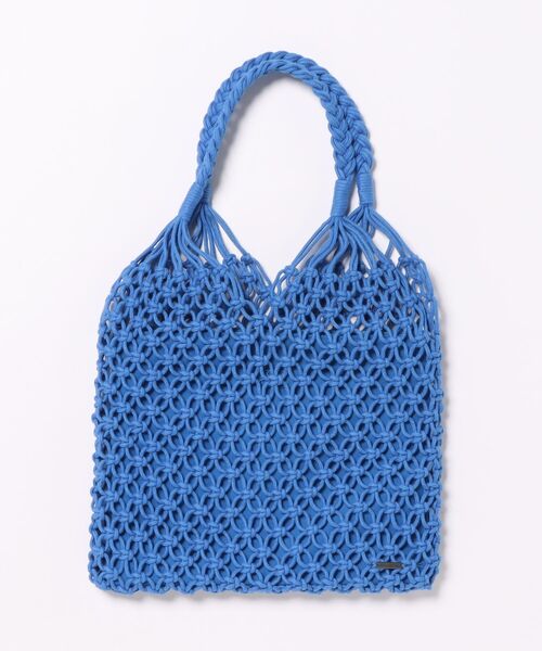 BILLABONG(ビラボン)の「BILLABONG ウィメンズ CROCHET BAG トートバッグ 【2026年春夏モデル】(トートバッグ・レディース・アイボリー/ブルー・FREE)」の1枚目の写真