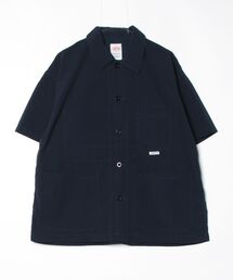 DANTON（ダントン）の「DANOTN/ダントン　カバーオールショートスリーブシャツ　COVERALL SHORT SLEEVE SHIRT　DT-B0239 MUG（シャツ/ブラウス）」