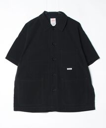 DANTON（ダントン）の「DANOTN/ダントン　カバーオールショートスリーブシャツ　COVERALL SHORT SLEEVE SHIRT　DT-B0239 MUG（シャツ/ブラウス）」